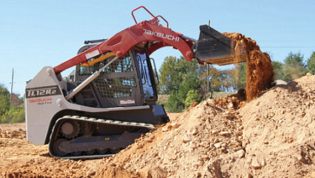 Track Loaders can be maintained to help with dust and debris.